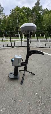 Веха адаптер с GNSS для сканера NAVMOPO P1