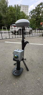 Веха адаптер с GNSS для сканера NAVMOPO P1