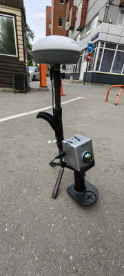 Веха адаптер с GNSS для сканера NAVMOPO P1